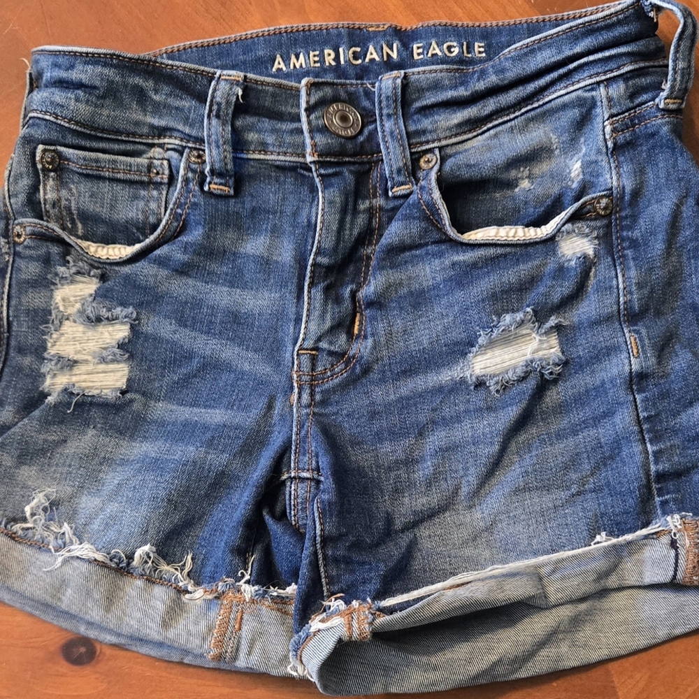 American Eagle Next Level stretch shorts size 0